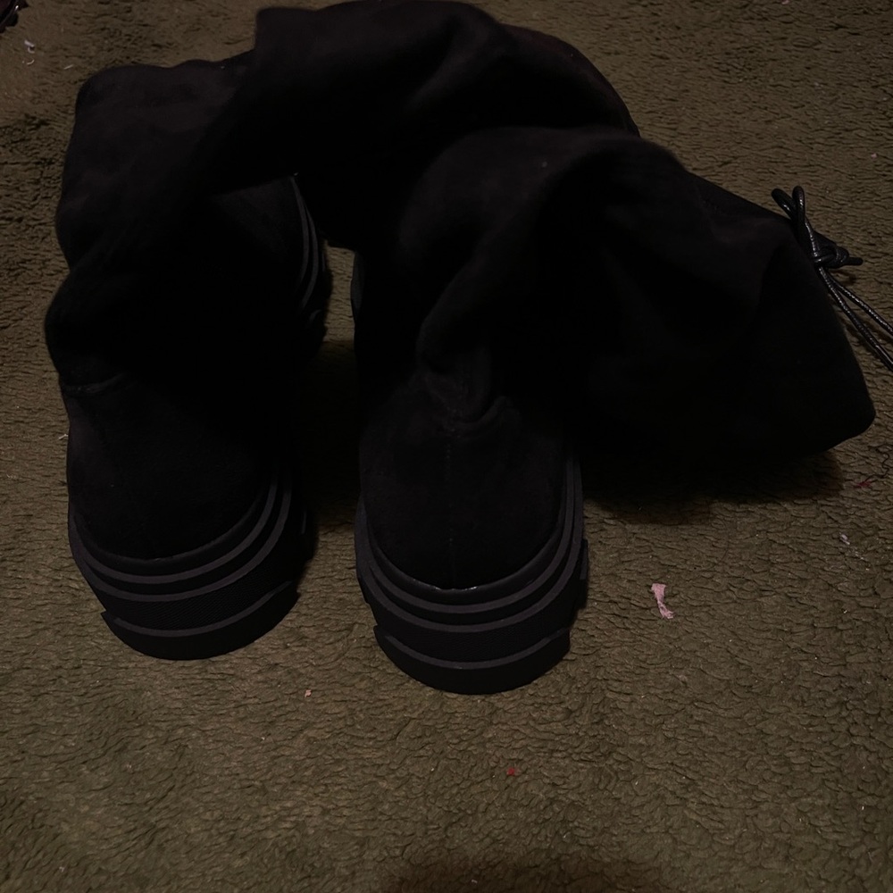 Dream Pairs Black Heeled Boots